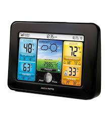 acurite color lcd home weather station wind and weather