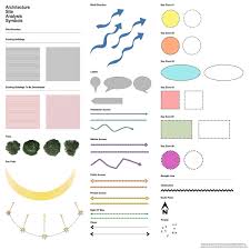 Architectural Site Analysis Symbols Archisoup Architecture Guides Resources Site Analysis Diagram Architecture Architecture Concept Diagram