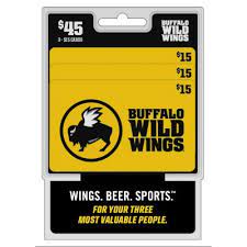 The omnicard visa ® reward card and omnicard visa virtual account are issued by metabank ®, n.a., member fdic, pursuant to a license from visa u.s.a. Buffalo Wild Wings 45 Multi Pack 3 15 Gift Cards Sam S Club