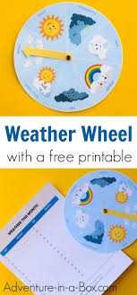 Free Printable Weather Wheel For Kids Weather Activities Preschool Preschool Weather Weather Activities For Kids