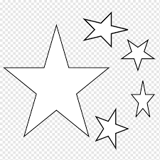 Kumpulanbulan di langit yang indah. Menggambar Buku Mewarnai Hitam Dan Putih Five Star S Sudut Putih Teks Png Pngwing