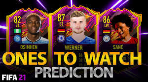 Ones to watch osimhen is bound for more. Fifa 21 Ones To Watch Predictions Youtube