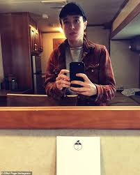 Actor elliot page, formerly ellen page, is transgender, he announced in a tuesday instagram post. Transgender Actor Elliot Page Shows Off His Abs In His First Pair Of Swim Trunks Newsbinding