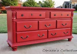 The North End Loft Friday Finds Red Painted Furniture Painted Red Dresser Red Dresser
