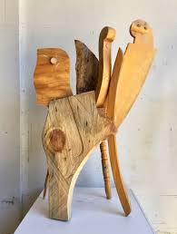 Head Of Kenneth Patchen Back More On Kenkelleher Com Wood Sculpture Wood Art Art Studies