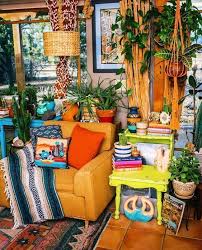 The style is ideal for creating a hippie. Gold Decorations Ebay Bohemian Living Room Decor Decor Hippie House