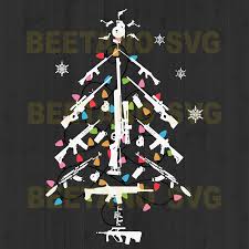 Download Guns Christmas Tree High Quality Svg Cut Files Best For Unique Craft Beetanosvg Scalable Vector Graphics