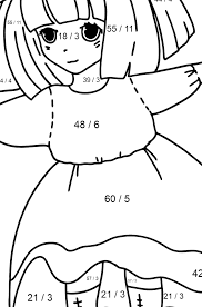 Best girls dancing coloring pages from coloring page dancing girl img 9363. Anime Girl Dancing Coloring Page Online And Print For Free