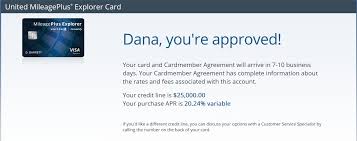 United explorer card up to70,000 bonus miles after qualifying purchases. Chase United Mileageplus Explorer Card Approval Myfico Forums 4572115