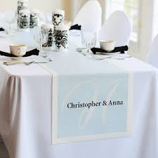 Personalized Table Runner Elegance Wedding Reception Table Runner Table Runners Wedding Chic Table Runner