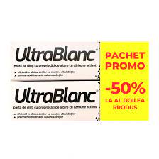 Ce părere aveți despre pastă ultrablanc? Pachet Pasta De Dinti Cu Carbune Activat Ultrablanc 75 Ml Bebe Tei