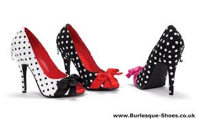 Black And White Polka Dot Heels Penthouse Paige Shoes White Satin Black Polka Dot Peep Toes Www Burlesque Shoes Co Uk With Images Peep Toe Shoes Ellie Shoes Heels