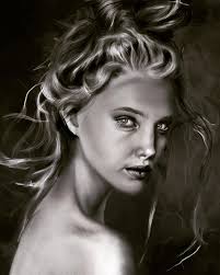 Digital painting created