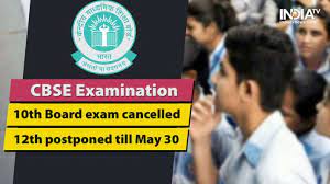 Последние твиты от cbse news (@allcbsenews). Cbse Class 10th Board Exam Cancelled 12th Postponed Till May 30 Education News India Tv