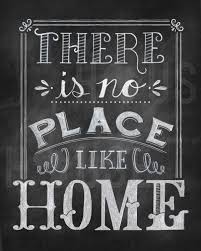 Since this chalkboard was going to hang in my kitchen, i decided to write a line from a song written by dave matthews band. There Is No Place Like Home Chalkboard Print Door Kendrahouse Chalkboard Art Chalkboard Print Chalkboard Designs