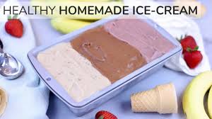 I am so torn between using my ice cream maker or making nice cream. Homemade Ice Cream Recipe Easy Healthy Neapolitan Ice Cream Youtube