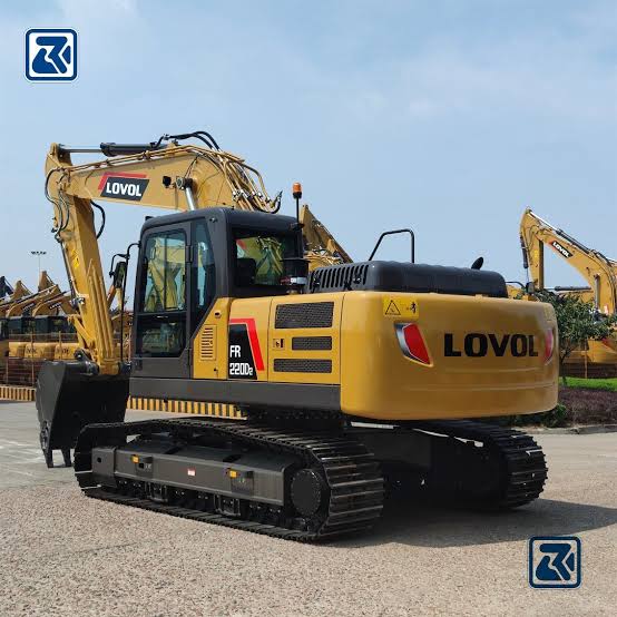 Lovol 22 Ton 26ton Excavatrice sur chenilles lourde Fr260d pour l'Afrique