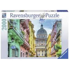 Das sortiment von ravensburger hält mit mehr als 300 puzzlemotiven für. Ravensburger Puzzle Buntes Kuba 2000 Teile Duo Shop De