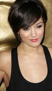 This is a wonderful example of the way that just a few balayage highlights can make dark hair really come alive! 30 Cute Short Haircuts 2014