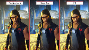 The x should be the jump button too why l1? Mirror S Edge Catalyst Graphics Comparison Ps4 Vs Xbox One Vs Pc