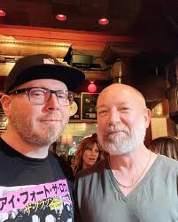 Ran into @kylekinane at the show last night! Nice to catch up with a  Chicago friend when we're in LA!! #tour #tourlife #hollywood #california  #kylekinane #comedy #comedian