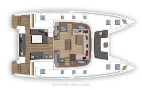 New Lagoon 50 Deck Layout Deck Layout Yacht Design Building A Deck