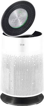 Amazon's choicefor air purifier mask. Lg Puricare 360 Single As60gdwv0 Air Purifier 360 With Hepa Filter 13 Wifi Thinq Ioniser Plasmaster Air Quality And Gases And Clean Booster Function White Amazon De Home Kitchen