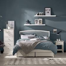 Made to measure traditional or contemporary styles to choose from in 11 beautiful colours. Ashby White Painted Slatted Small Double Bed Oak Furniture Uk