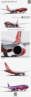 A unique way to advertise your logo or message or anything on air plane, something you would have dream to advertise on. Airplane Mockup Graphics Designs Templates From Graphicriver