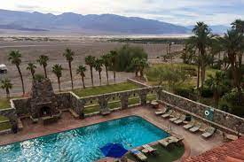 247 reviews of furnace creek inn & ranch resort when in death valley national park, hotel lodging is basically limited to two different properties operated by a single company (currently xanterra): Inn At Furnace Creek View From Above Lobby Dining Room Garden Pool Picture Of The Ranch At Death Valley Death Valley National Park Tripadvisor