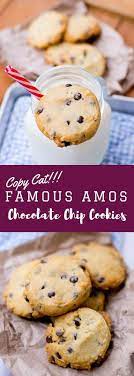 Copy Cat Famous Amos Chocolate Chip Cookie Recipe Recipe Famous Amos Chocolate Chip Cookies Recipe Chocolate Cookie Recipes Famous Amos Cookies