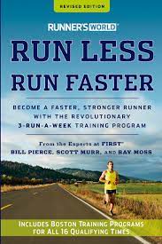 The idea is to finish each run wanting to do a little bit more or go a little bit faster. though you might associate the word running with speed, give yourself permission to slow it down. Runner S World Run Less Run Faster Become A Faster Stronger Runner With The Revolutionary 3 Run A Week Training Program Pierce Bill Murr Scott Moss Ray Editors Of Runner S World Maga Burfoot Amby Amazon De
