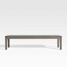 Our designs range from contemporary interpretations of the classic farm and trestle tables to industrial and modern looks. Outdoor Dining Benches Patio Furniture Crate And Barrel