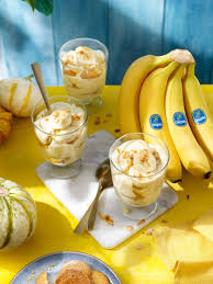 Hausgemachtes Dessert Mit Chiquita Banane Chiquita Recipe Homemade Thanksgiving Desserts Dessert Dishes Desserts