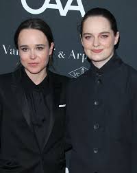 Can't believe i get to call this extraordinary woman my wife, page captioned a set of three photos. Ellen Page And Emma Portner La Dance Project Gala In Los Angeles 10 07 2017 Celebmafia
