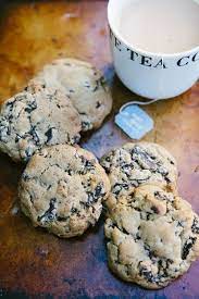 Earl Grey Chocolate Chip Cookies Hummingbird High Recipe Desserts Tea Recipes Tea Cookies