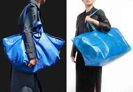 Ikea Joins The Internet In Trolling Balenciaga S Frakta Tote Knockoff Knockoff Tote Gym Bag