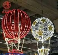 LED Lighting Christmas Large Balloon Motif Hanging Light for ...