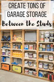 Wood or metal anchors in contact with the ground will deteriorate over time. Between The Studs Shelves For Your Garage Or Shed The Handyman S Daughter