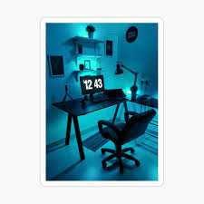 We did not find results for: Minimalist Home Office Desk Setup With Blue Led Scarf By Mrnickster Redbubble