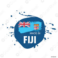 In fidschi erscheinen zwei tageszeitungen, die fiji times (seit 1869) und die fiji sun (seit 1996). Fiji Flagge Vektorillustration Auf Weissem Hintergrund Stock Vektorgrafi Crushpixel