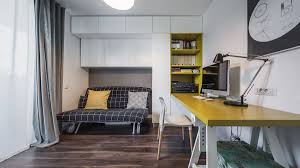 Light And Charming Decor In A Compact 1 Bedroom Apartment Apartment Bedroom Decor Apartment Decor Apartment Design