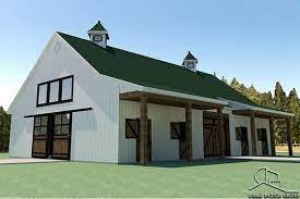 The quaker barn may not be aussie grown, but it's been loved for generations of australian families. Horse Barn With Living Quarters Floor Plans Dmax Design Group