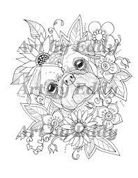 They have immense healing potential! Art Of Pug Single Coloring Page Sunflower Pug Coloring Book Art Coloring Books Coloring Pages