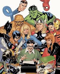 Pin By Zap Kapow Comics On Comic Art Stan Lee Marvel Marvel Art