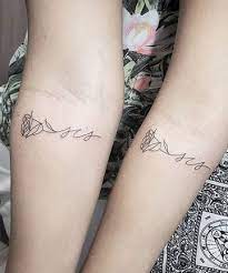 Sun and moon sister tattoo. These 17 Sister Tattoos Will Inspire Your Own Matching Sister Tattoos Matching Tattoos Matching Tattoo