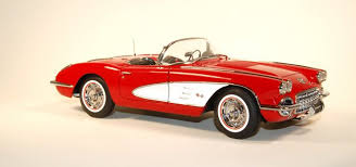 A 1958 chevrolet corvette convertible. Autoart 1958 Corvette Chevy S Class Act Die Cast X