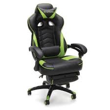 Respawn S110 Racing Style Gaming Chair Reclining Ergonomic Leather Chair With Footrest Various Colors Sam S Club Pc Gaming Chair Gaming Chair Leather Chair