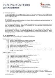 Payroll handling and payday filing. Office Coordinator Job Description Yorte
