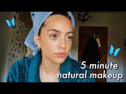 5 minute natural summer makeup // grwm :)